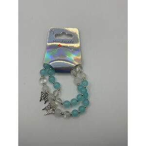 Butterfly Charm Beaded Bracelets